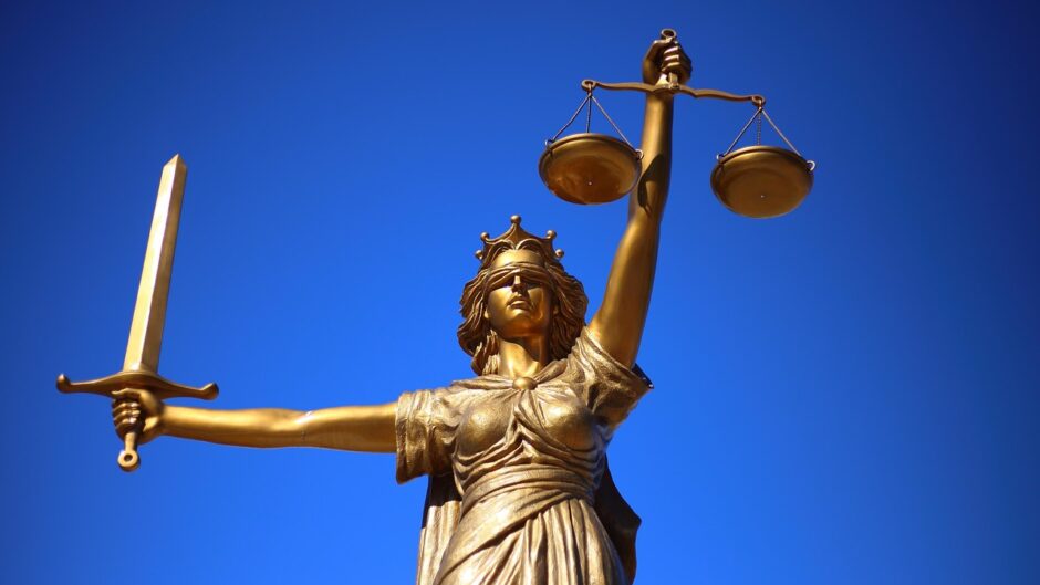 justice, statue